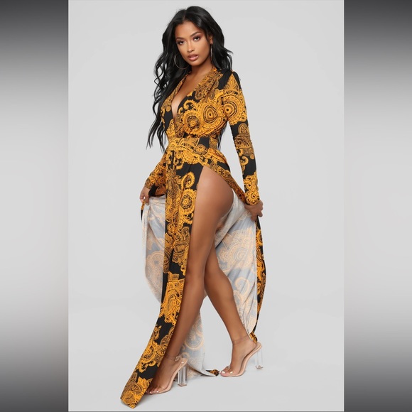 Fashion Nova Spending Spree Maxi Dress - Picture 3 of 9